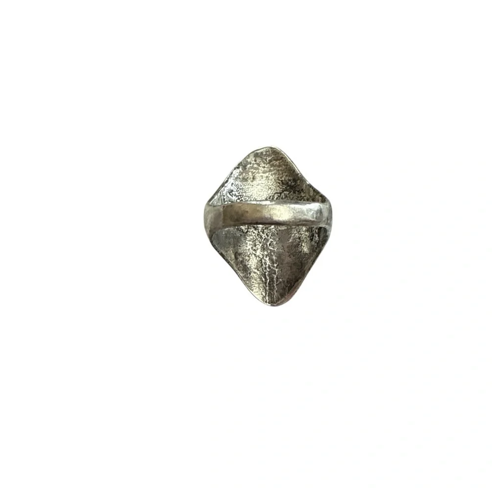 Navajo Silver Nevada Blue Turquoise Ring